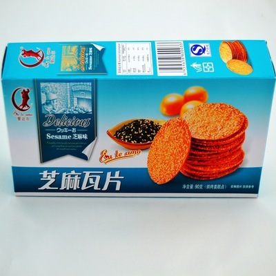 休閑食品 特色休閑食品 東莞特色休閑食品 90克/盒芝麻瓦片餅 - 休閑食品 特色休閑食品 東莞特色休閑食品 90克/盒芝麻瓦片餅廠家 - 休閑食品 特色休閑食品 東莞特色休閑食品 90克/盒芝麻瓦片餅價格 - 東莞市津美實業投資 - 